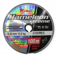 Леска Momoi Hameleon Extreme 0,33мм 100м прозрачная