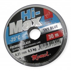 Леска Momoi Hi-Max Sky Blue 0,25мм 30м голубая