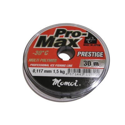 Леска Momoi Pro-Max Prestige 0,117мм 30м прозрачная