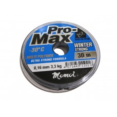 Леска Momoi Pro-Max Winter Strong 0,16мм 30м прозрачная