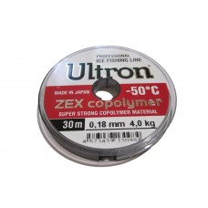 Леска Ultron Zex Copolymer 0,18мм 30м прозрачная